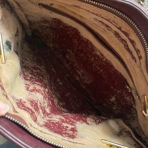 Red vintage Chanel bag